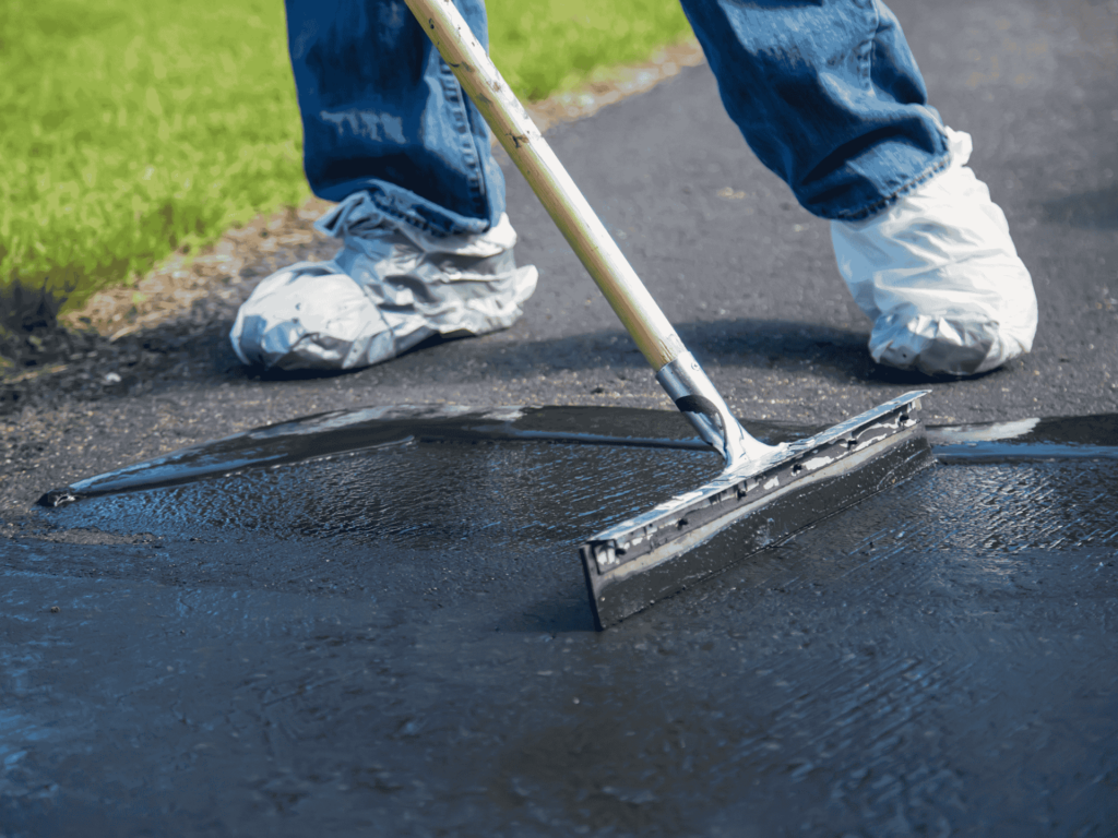 Concrete parking lot installation in Terrell, TX